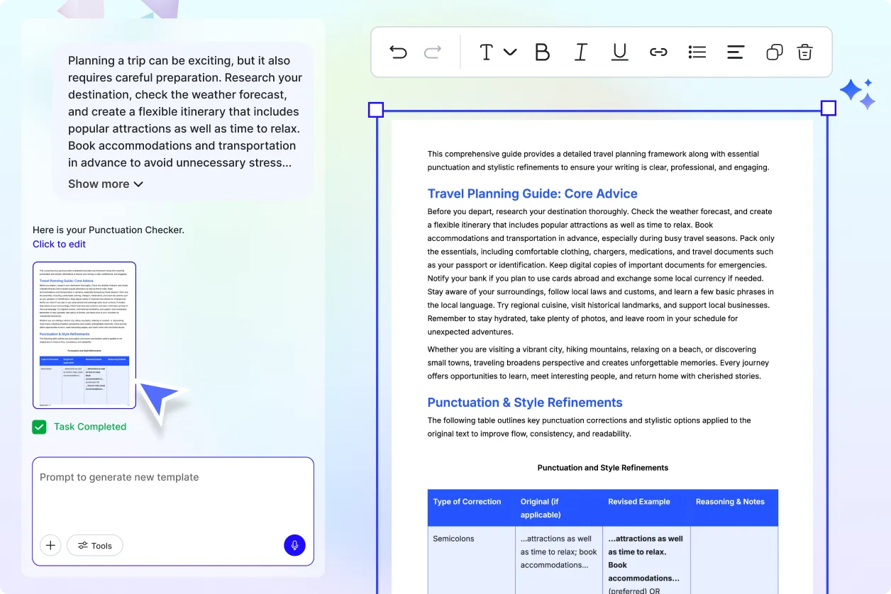 Free AI Punctuation Checker, AI Punctuation Checker Tool Online [ No Signup ]